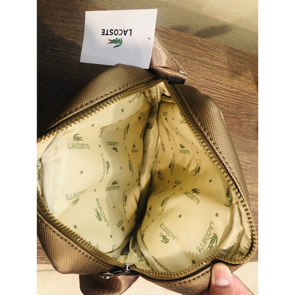 Amazon.com: Lacoste Men Lacoste Crossbody Bag for Men - Stand-Up Style, Brand New With Tags